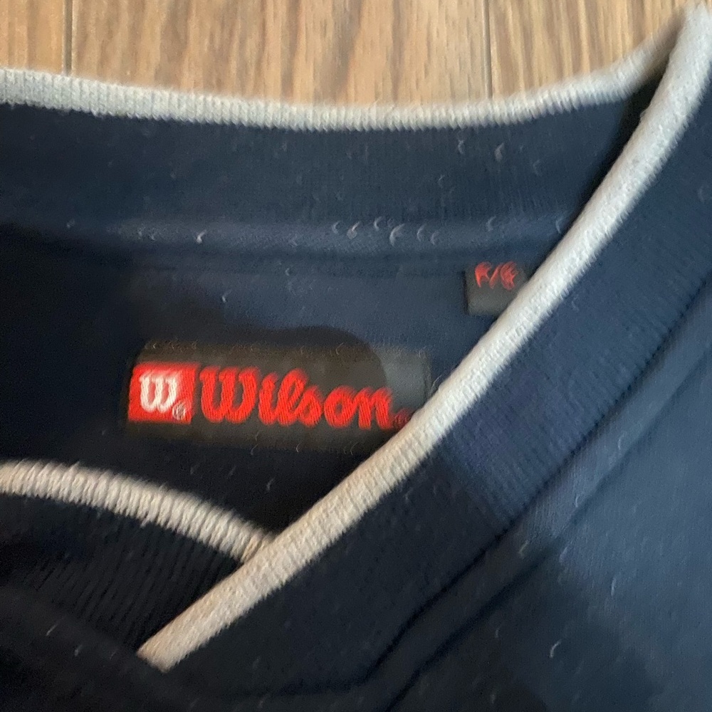 Wilson Blue and Gray Sweater